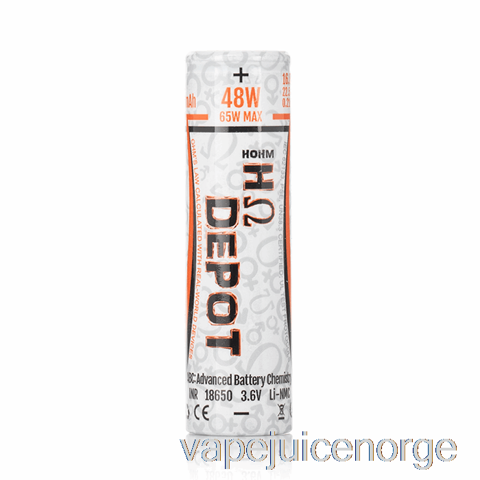 Vape Juice Hohm Depot 18650 3005mah 16.8a Batteri Enkelt Batteri