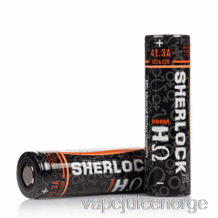 Vape Juice Hohm Tech Sherlock V2 20700 3116mah 30.7a Batteri To Batterier Pakke