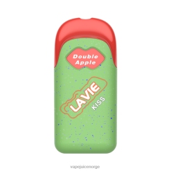 8J2L8106 Vape Juice - dobbelt eple LAVIE KISS 8000 drag