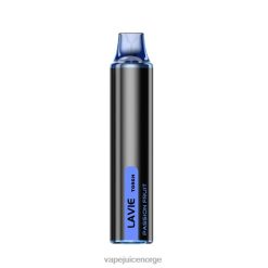 8J2L8134 Vape Juice - pasjonsfrukt LAVIE Torch 6000 drag