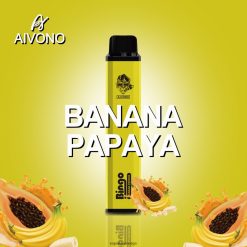 Aivono AIM BINGO 4000 banan papaya - P26VZ8137 Vape Norge