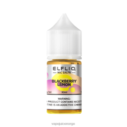 ELFBAR ELFLIQ Nic salt 30 ml bjørnebær sitron XDBJN8
