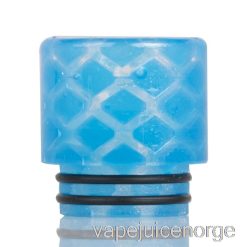 Vape Juice 810 Klar Slangeskinn Harpiks Drypptupp Lyseblå