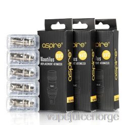 Vape Juice Aspire Nautilus Bvc Erstatningsspoler 0,7 Ohm Nautilus 2s Mesh Spoler
