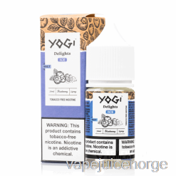 Vape Juice Blåbær Issalter - Yogi Herligheter - 30ml 24mg