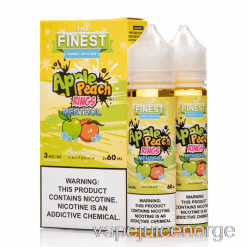 Vape Juice Eple Fersken Sure Ringer Mentol - Den Fineste Godteri Utgaven - 120ml 0mg