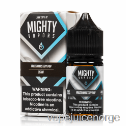 Vape Juice Frossen Mystery Pop - Mektige Damp Salter - 30ml 50mg