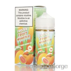 Vape Juice Is Mango Fersken Guava - Frossen Frukt Monster - 100ml 3mg
