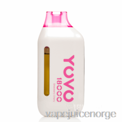 Vape Juice Yovo Ultra 18000 Engangs Jordbær Kirsebær
