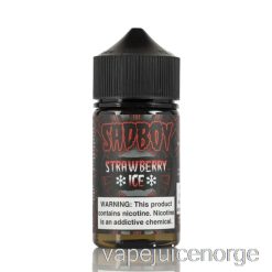 Vape Med Nikotin Is Jordbærblod - Sadboy - 60ml 3mg