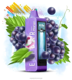 Vape Norge 2N0T13 - drue Elf Bar Planet 25 000