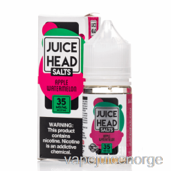 Vape Uten Nikotin Eple Vannmelon - Juice Hode Salter - 30ml 50mg