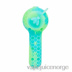 Vape Uten Nikotin Stratus 2-i-1 Silikonskje Aqua Glow (uv Blå / Uv Grønn)