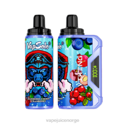 Vapsolo VIKING engangs vape blåbær kirsebær tranebær 8Z8D149 Vape Juice
